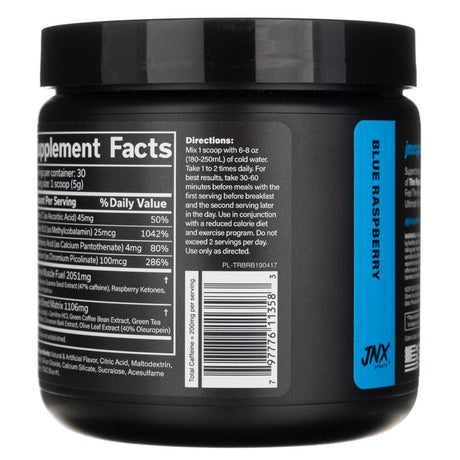 JNX Sports The Ripper! Fat burner, blue raspberry - 150 g