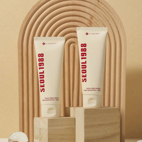 K-SECRET Seoul 1988 Cream with 97% Snail Mucus and Rice - 100 ml