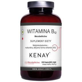 Kenay Vitamin B12 MecobalActive® - 300 Capsules