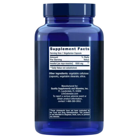 Life Extension Inositol 1000 mg - 360 Capsules