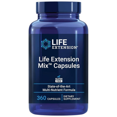 Life Extension Mix™, Complex of Vitamins, Minerals, Vegetables and Fruits - 360 Capsules