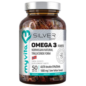 MyVita Silver Omega 3 Forte - 50 Capsules