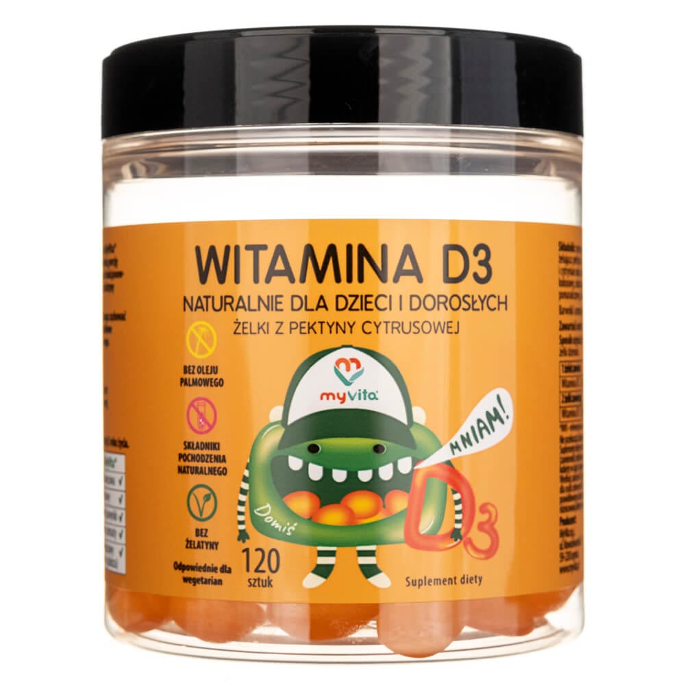 MyVita Vitamin D3 - 120 Gummies