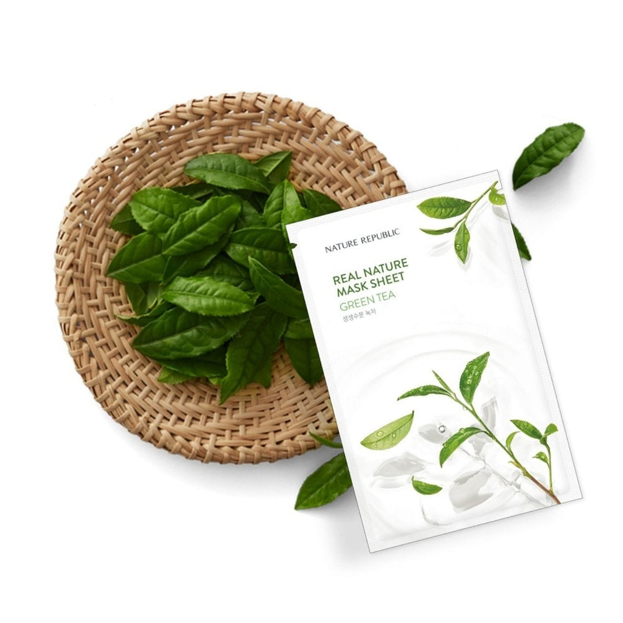 Nature Republic Sheet Mask with Green Tea Extract - 23 ml