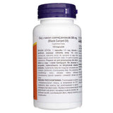 Now Foods Black Currant Oil 500 mg - 100 Softgels