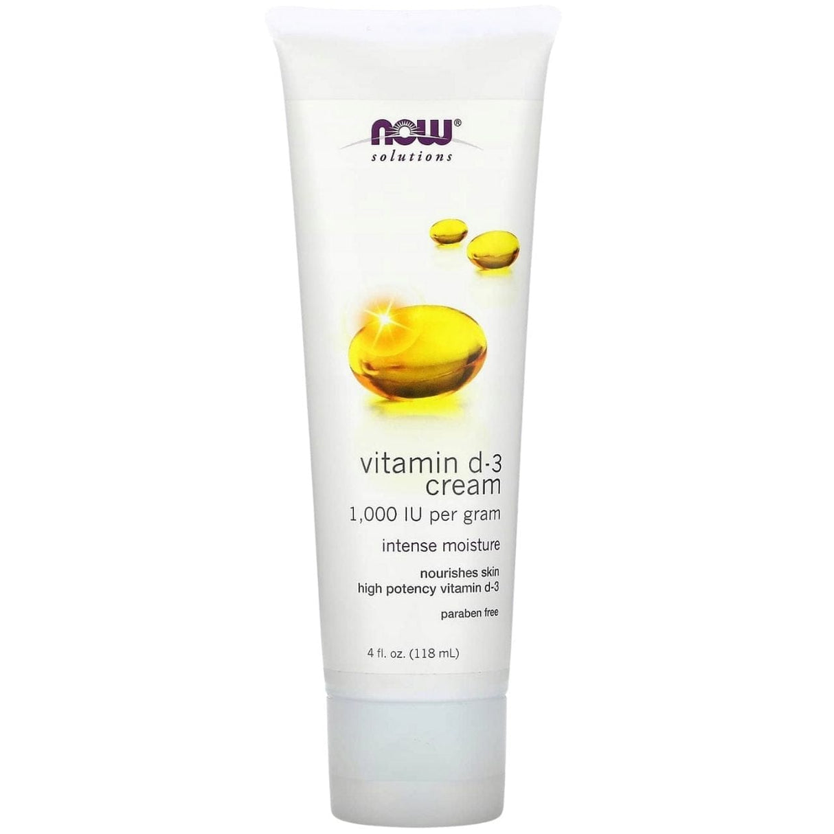 Now Foods Now Solutions Body Cream with Vitamin D3 – 118 ml