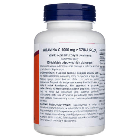 Now Foods Vitamin C-1000 Sustained Release - 100 Tablets