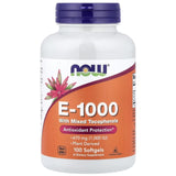 NOW Foods Vitamin E 1000 IU with Mixed Tocopherols - 100 Softgels