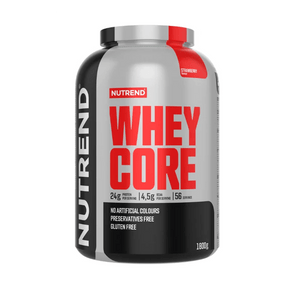 Nutrend Whey Core, Strawberry - 1800 g