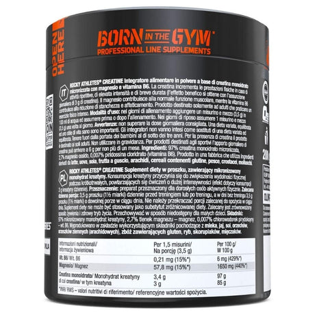 Olimp Rocky Athletes Creatine 3000 mg - 200 g