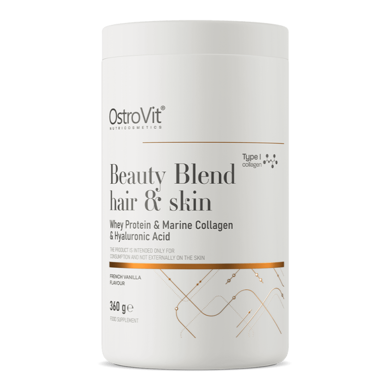 OstroVit Beauty Blend Hair & Skin French Vanilla - 360 g