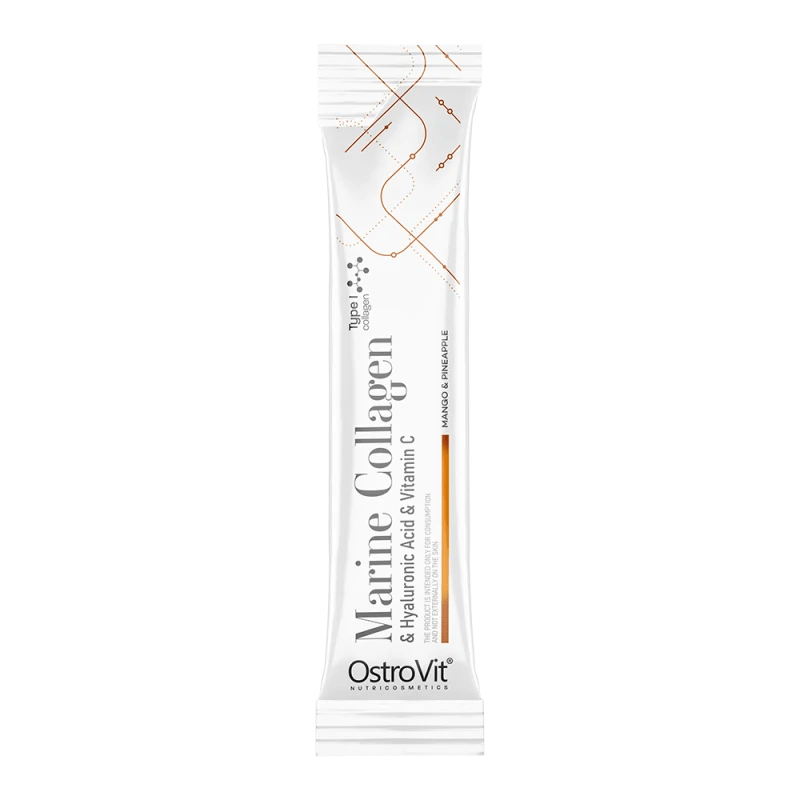 Ostrovit Marine Collagen, Hyaluronic Acid, Vitamin C, Mango-Pineapple - 30 x 5 g