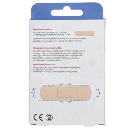 Perfect Plast Waterproof Dressing Plasters - 20 pieces