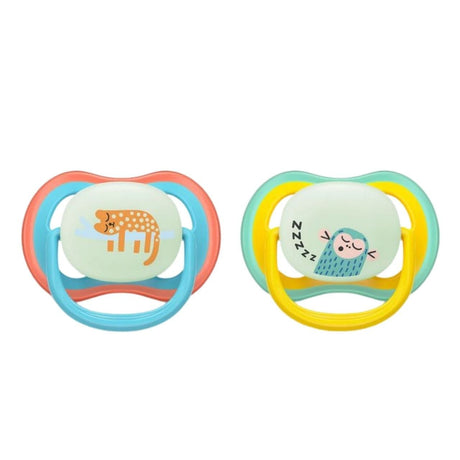 Philips Avent Ultra Air Nighttime Soother 6-18 m - 2 Pieces