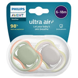 Philips Avent Ultra Air Pacifier 6-18 m - 2 Pieces