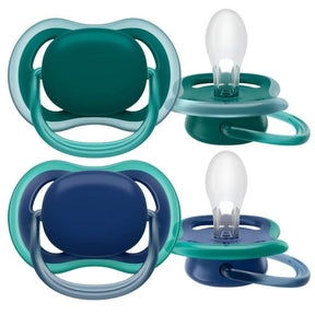 Philips Avent Ultra Air Pacifier, 6-18 Months, Boy - 2 Pieces