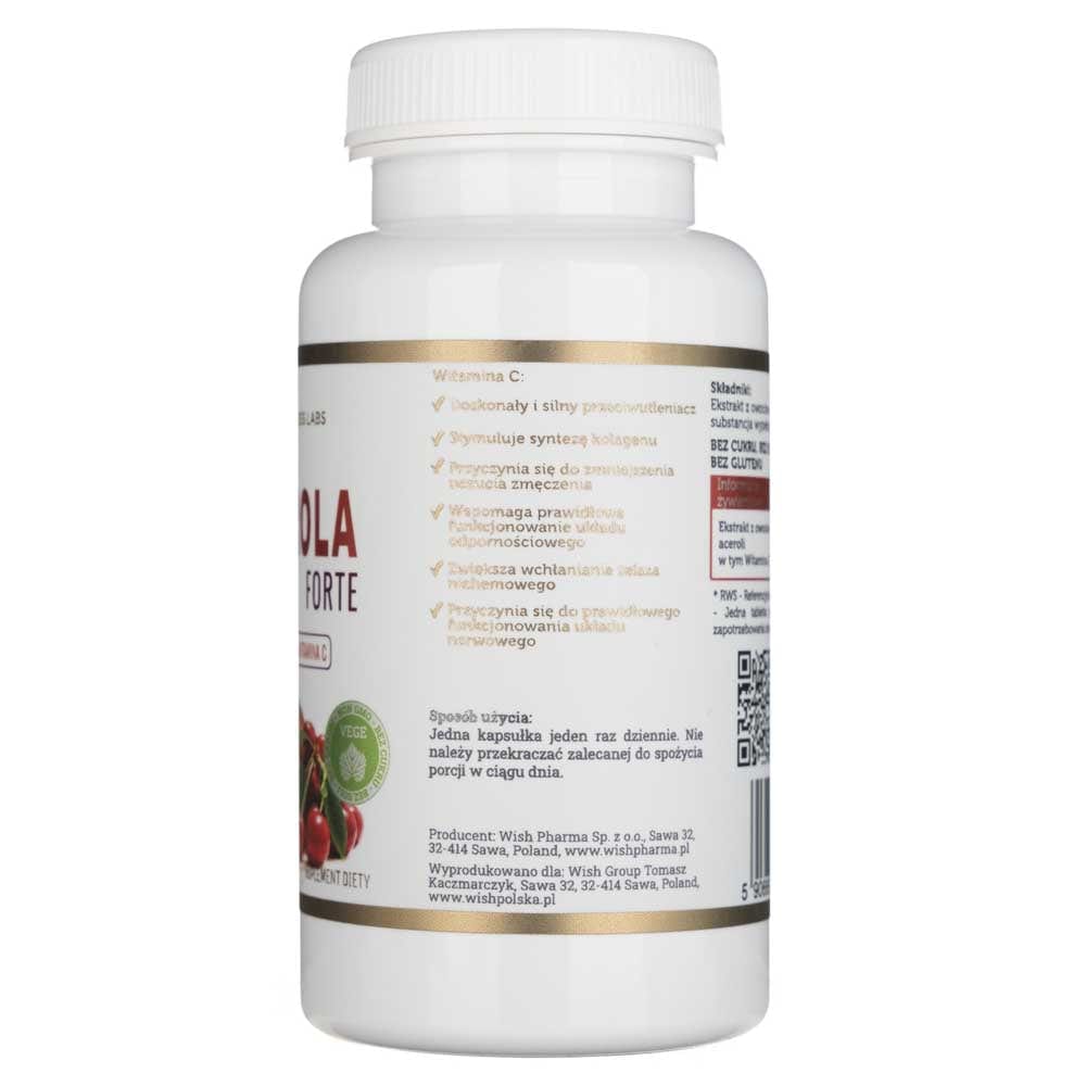 Progress Labs Acerola Forte 500 mg - 120 Tablets