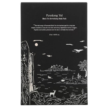 Pyunkang Yul Black Tea Revitalizing Mask - 10 Pieces