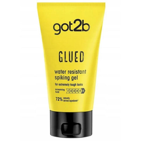 Schwarzkopf got2b Glued Water Resistant Screaming Hold Gel - 150 ml
