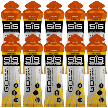 SIS GO Isotonic Energy, Orange - 60 ml x 10 pieces