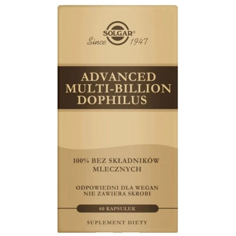 Solgar Advanced Multi-Billion Dophilus, Probiotic - 60 Capsules