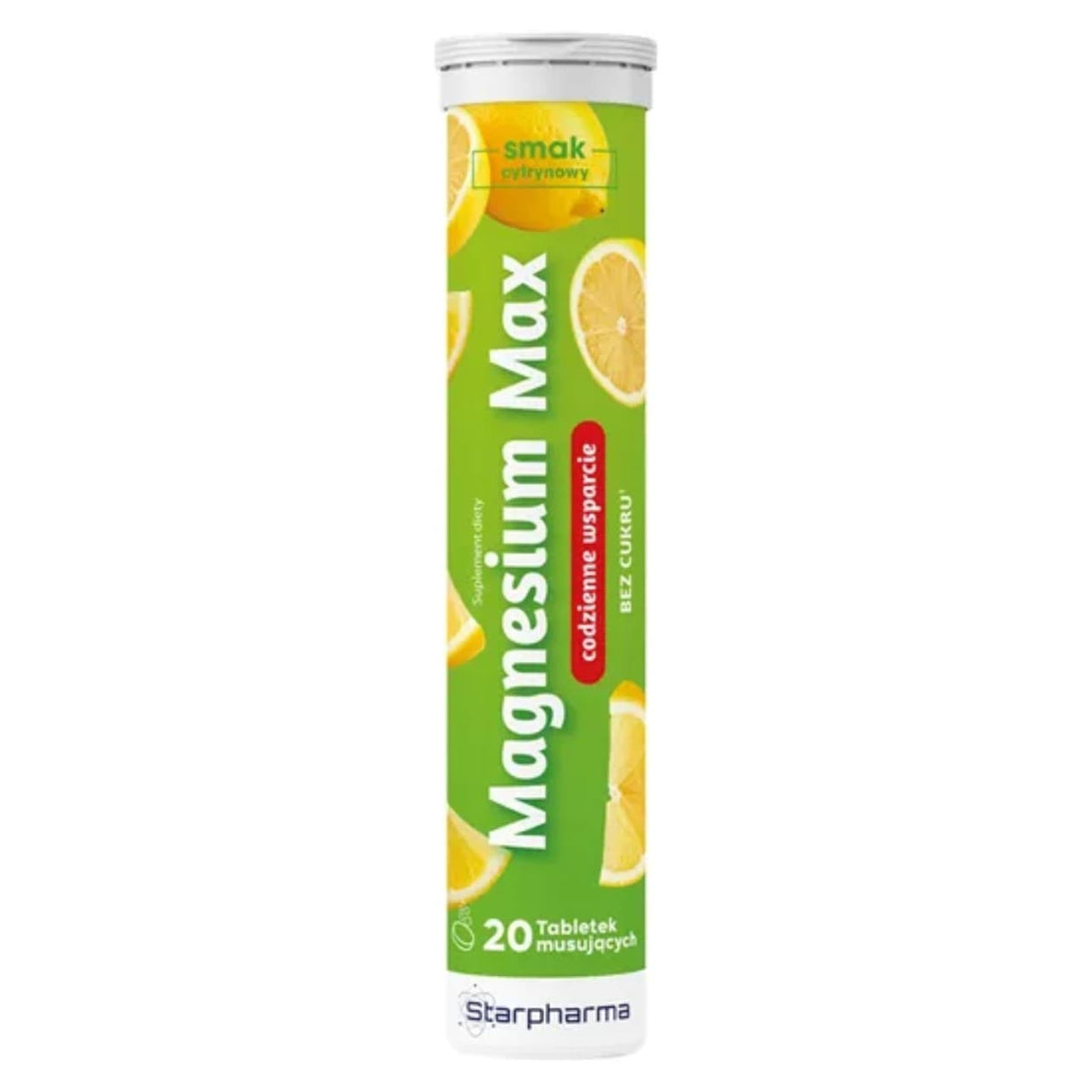 Starpharma Magnesium Max, Lemon - 20 Effervescent Tablets