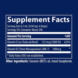 Trace Minerals Ionic D3 + K2 – 59 ml