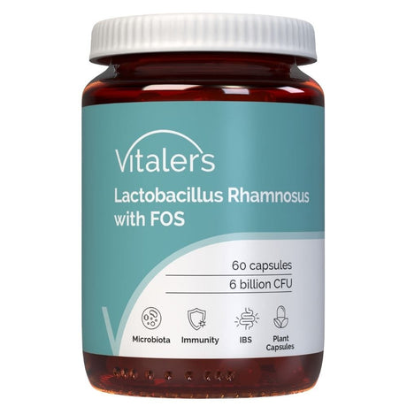 Vitaler's Lactobacillus Rhamnosus with FOS (Probiotic) - 60 Capsules