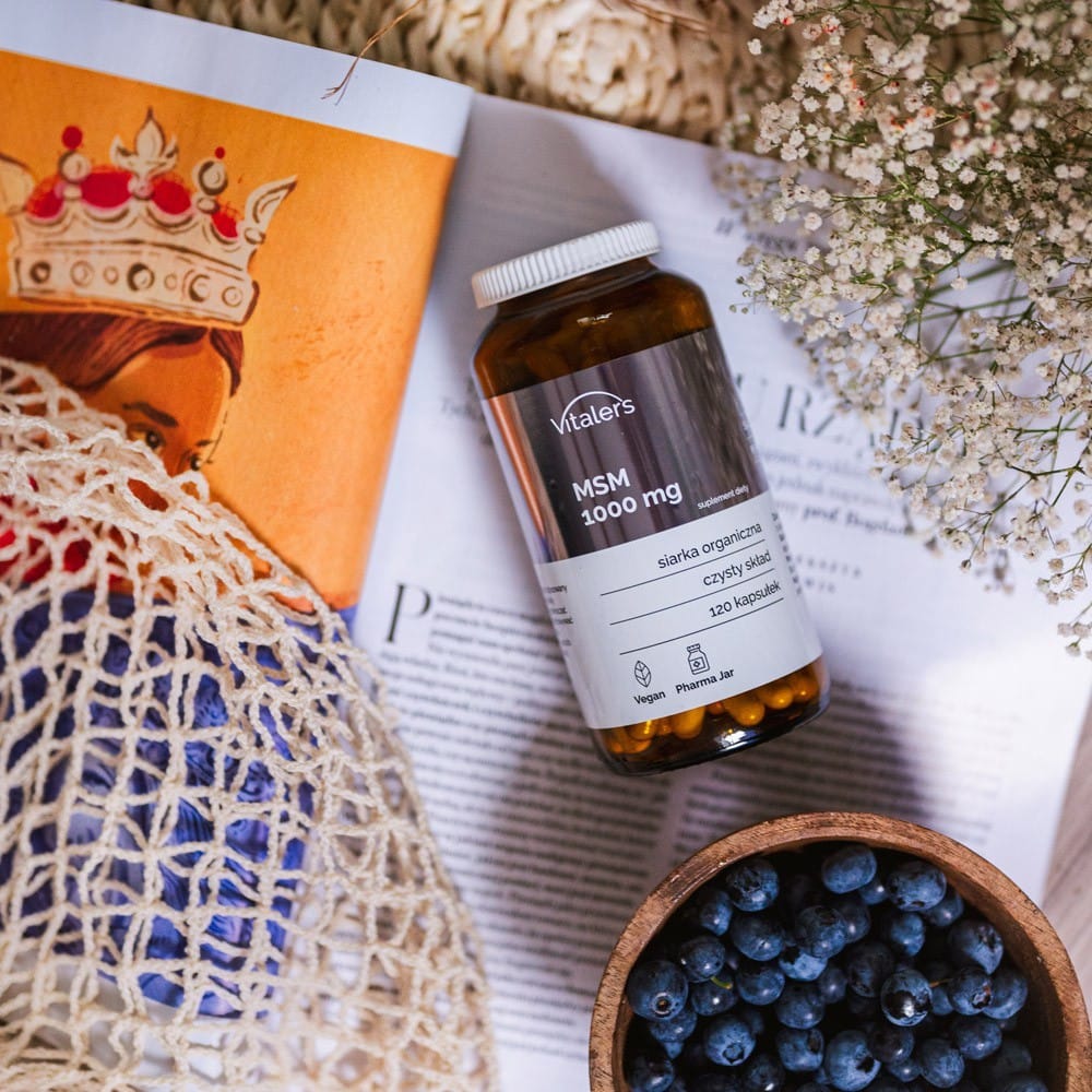 Vitaler's MSM 1000 mg - 120 Capsules