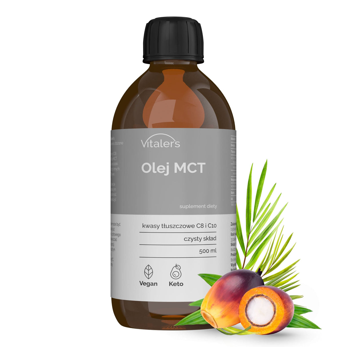 Vitaler's Looduslik MCT õli - 500 ml – Medpak