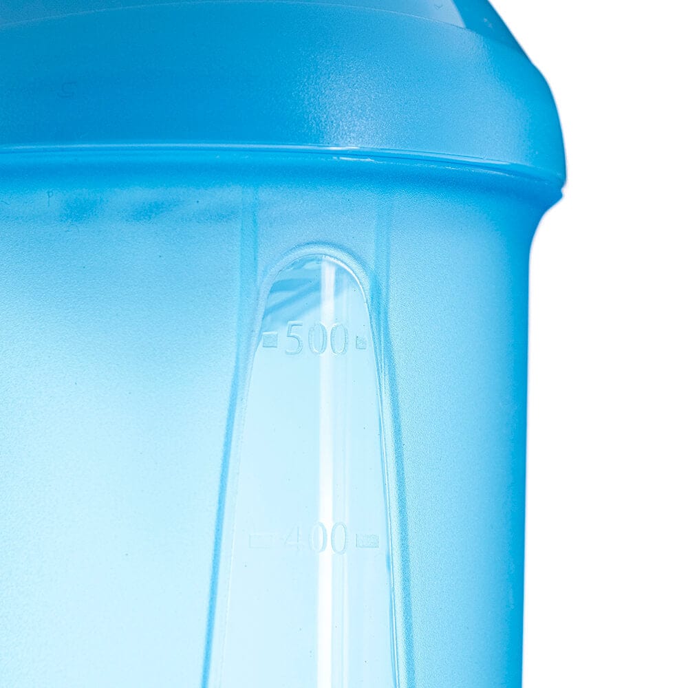 Vitaler's Shaker with Strainer, Blue - 500 ml + 150 ml