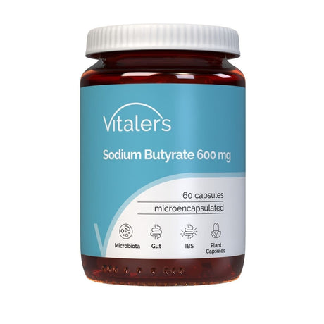 Vitaler's Sodium Butyrate 600 mg - 60 Capsules