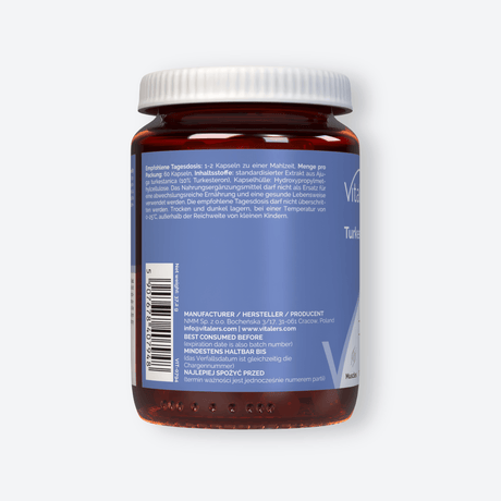 Vitaler's Turkesterone - 60 Capsules