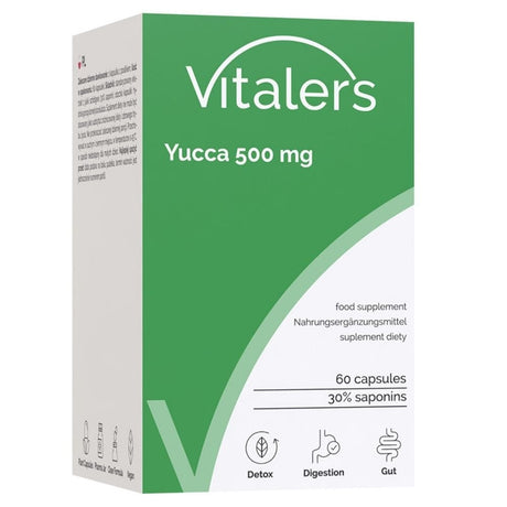 Vitaler's Yucca (Jukka Schidigera) 500 mg - 60 Capsules