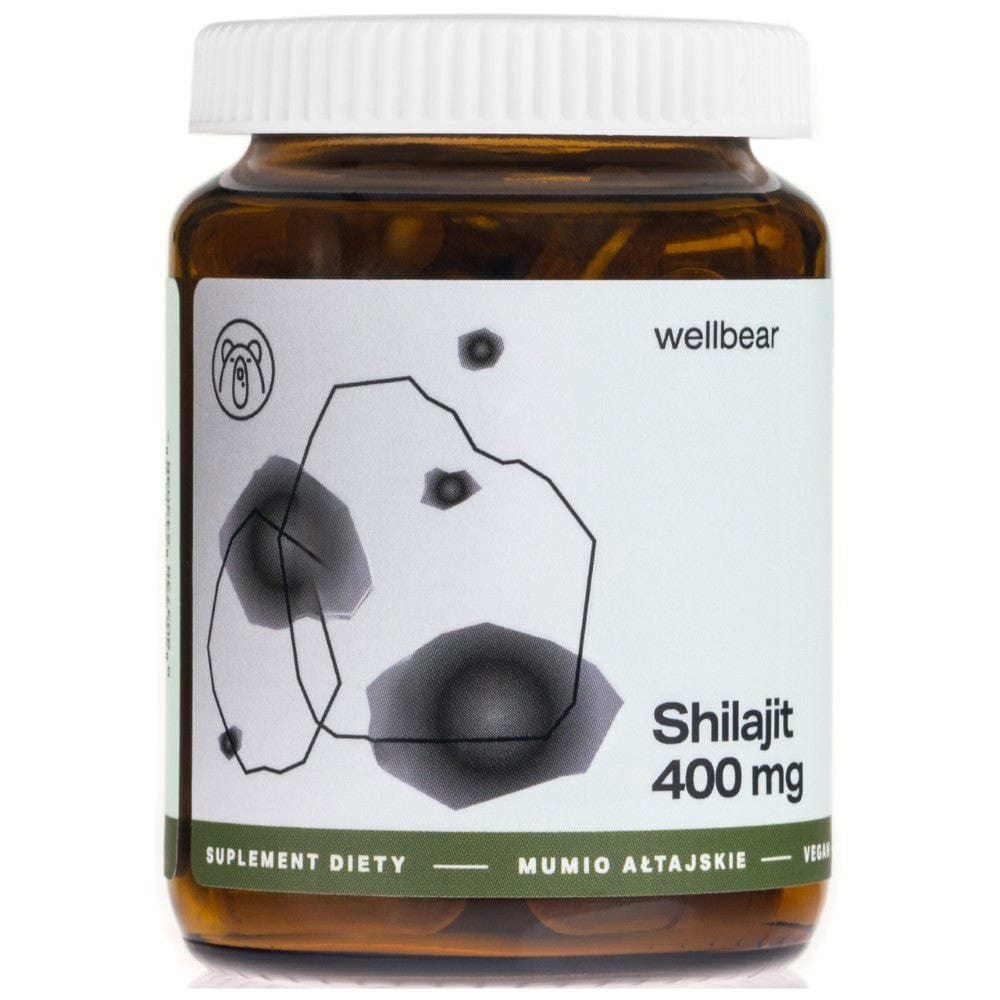 Wellbear Shilajit 400 mg - 60 Capsules