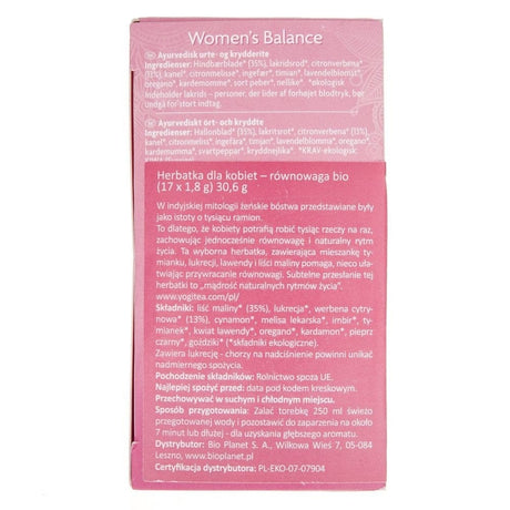 Yogi Tea Women's Balance - 17 sachets