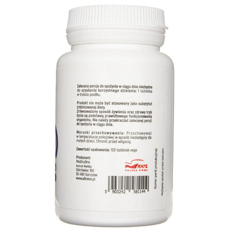 Aliness Diosmin micronized PLUS 500 mg - 100 Tablets