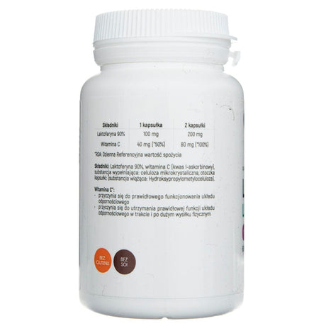 Aliness Lactoferrin LFS 90% 100 mg - 60 Capsules