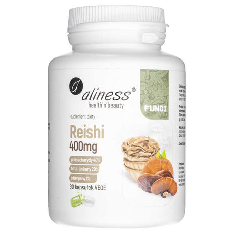 Aliness Reishi 400 mg - 90 Veg Capsules