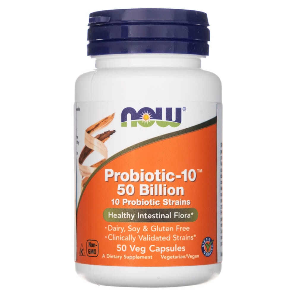 Now Foods Probiotic-10, 50 Billion - 50 Veg Capsules