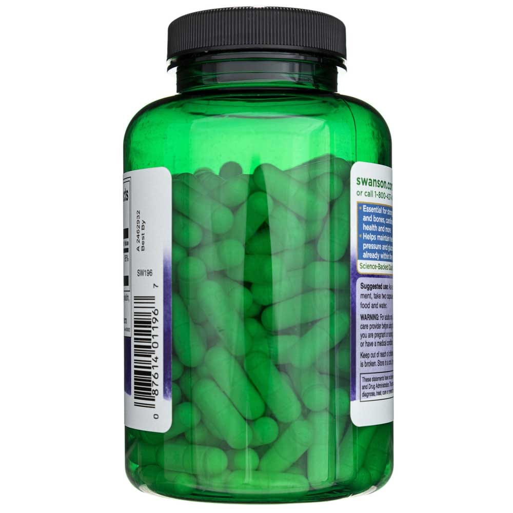 Swanson Magnesium Oxide 200 mg - 250 Capsules